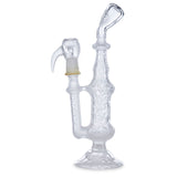 liberty 503 cold worked natural perc banger hanger with frosted glass