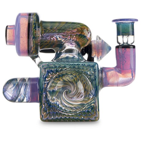 jsyn lord x dosh mini pump station purple pink rig for smoking wax