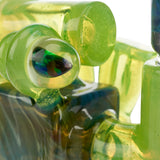 jsyn lord mini pump station slyme green rig for smoking wax and oils
