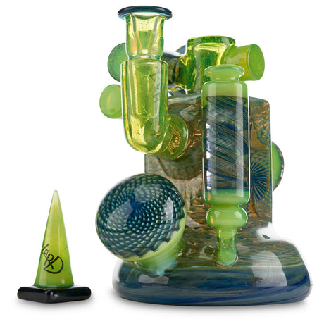 jsyn lord x dosh pump station xl rig with matching carb cap