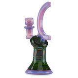 map glass crescent neck high end glass