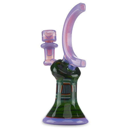 map glass crescent neck high end glass