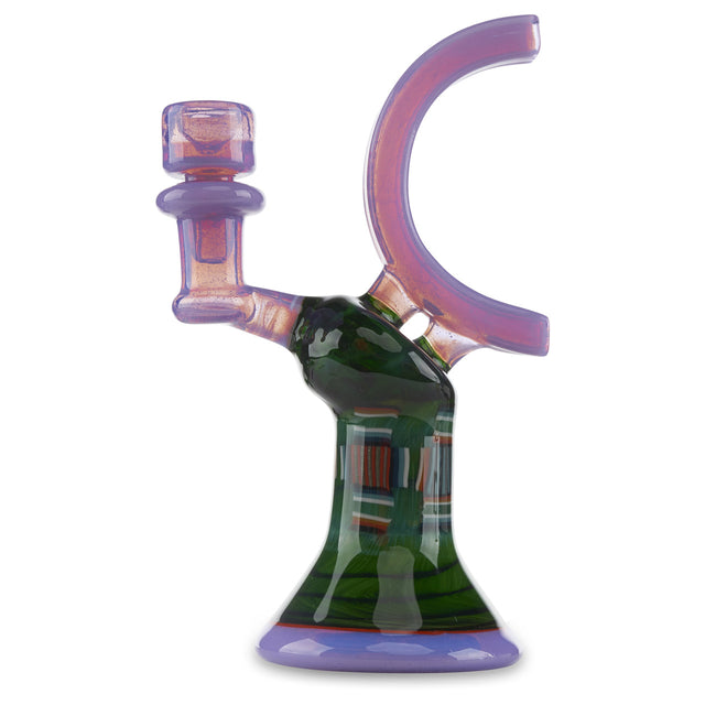 map glass crescent neck experimental green and purple for sale online