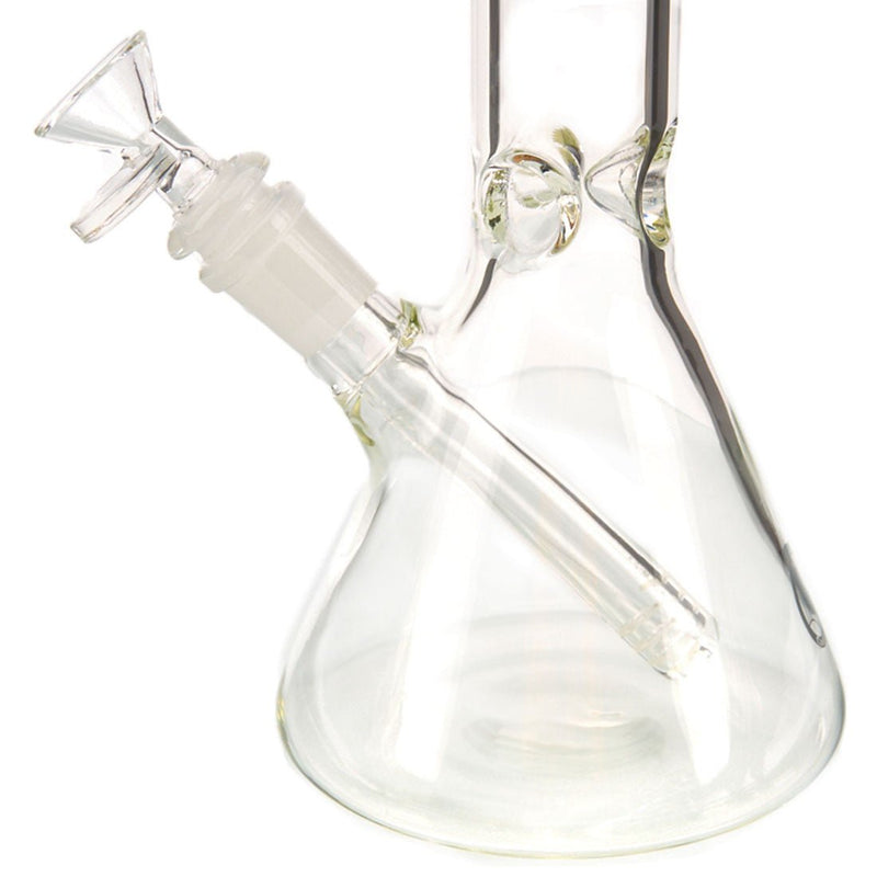 MAV Glass 10" Beaker with Removable Downstem and Colored Glass Mouthpiece