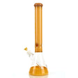 MAV Glass 18-inch Beaker Style Water Pipe Full-Color in Butter Yellow