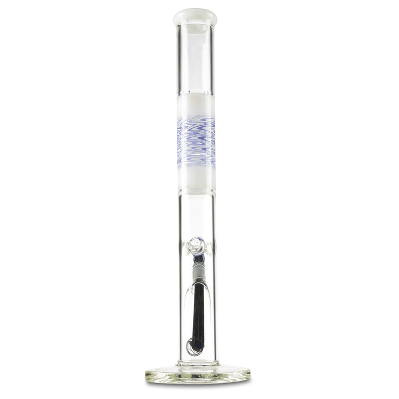 mav glass white wig wag water pipe straight tube glass bong online