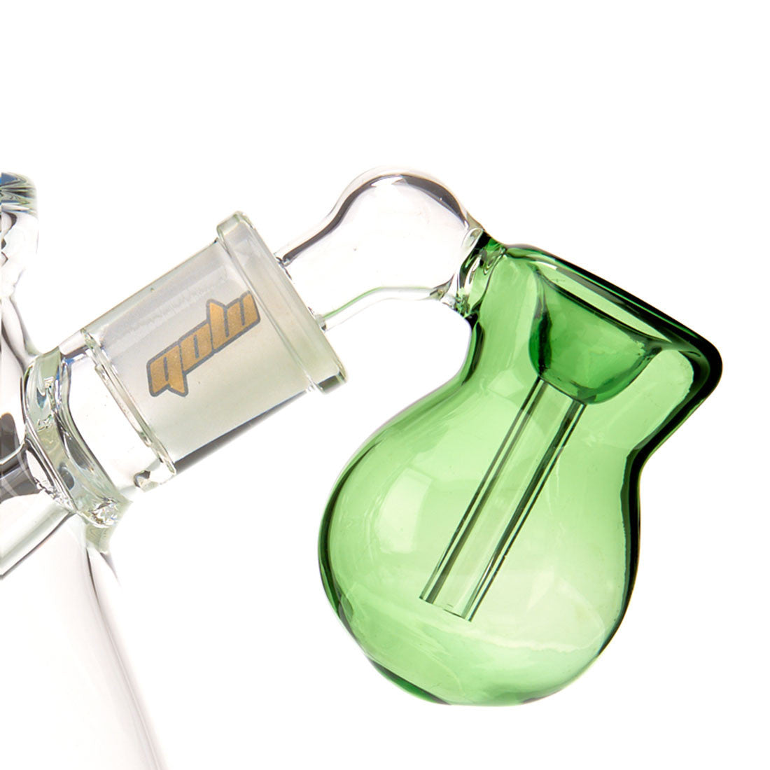 MOB Glass 14mm Slide Ash Catcher made from Thick Borosilicate Colored Glass 2