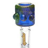 MOB Glass 3 Dot Bubble Stack Glass Bowl For Water Pipe 14mm