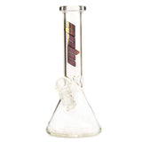 MOB Glass Colored Borosilicate Glass Water Pipe with Fixed Diffused down stem