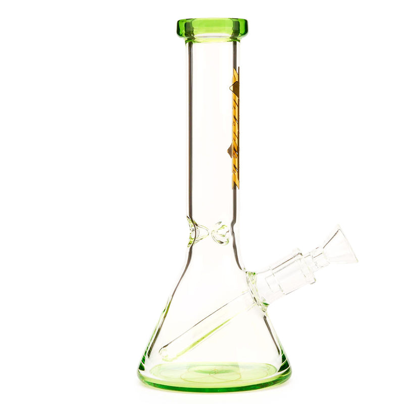MOB Glass Colored Borosilicate Glass Water Pipe with Fixed Diffused down stem