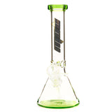 MOB Glass Colored Borosilicate Glass Water Pipe with Fixed Diffused down stem