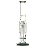 MOB Glass Beehive Water Pipe with Honeycomb Perc, 7 arm tree perc and 3-pinch ice catcher