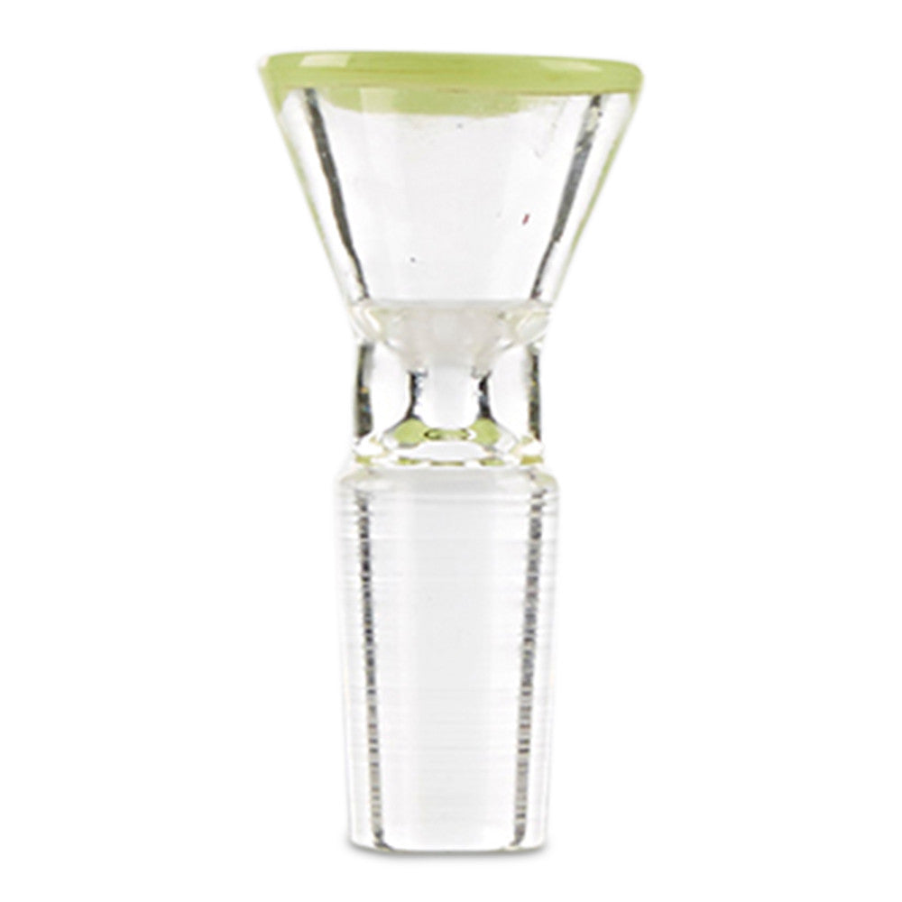 Mob Glass Martini Waterpipe 14mm Bowl Green