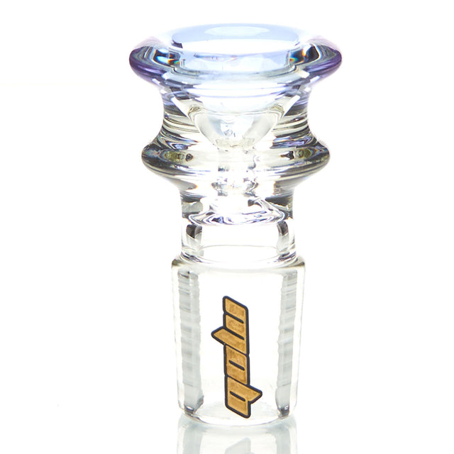 MOB Glass Crown Slide 18mm Groundless male joint with colored rim