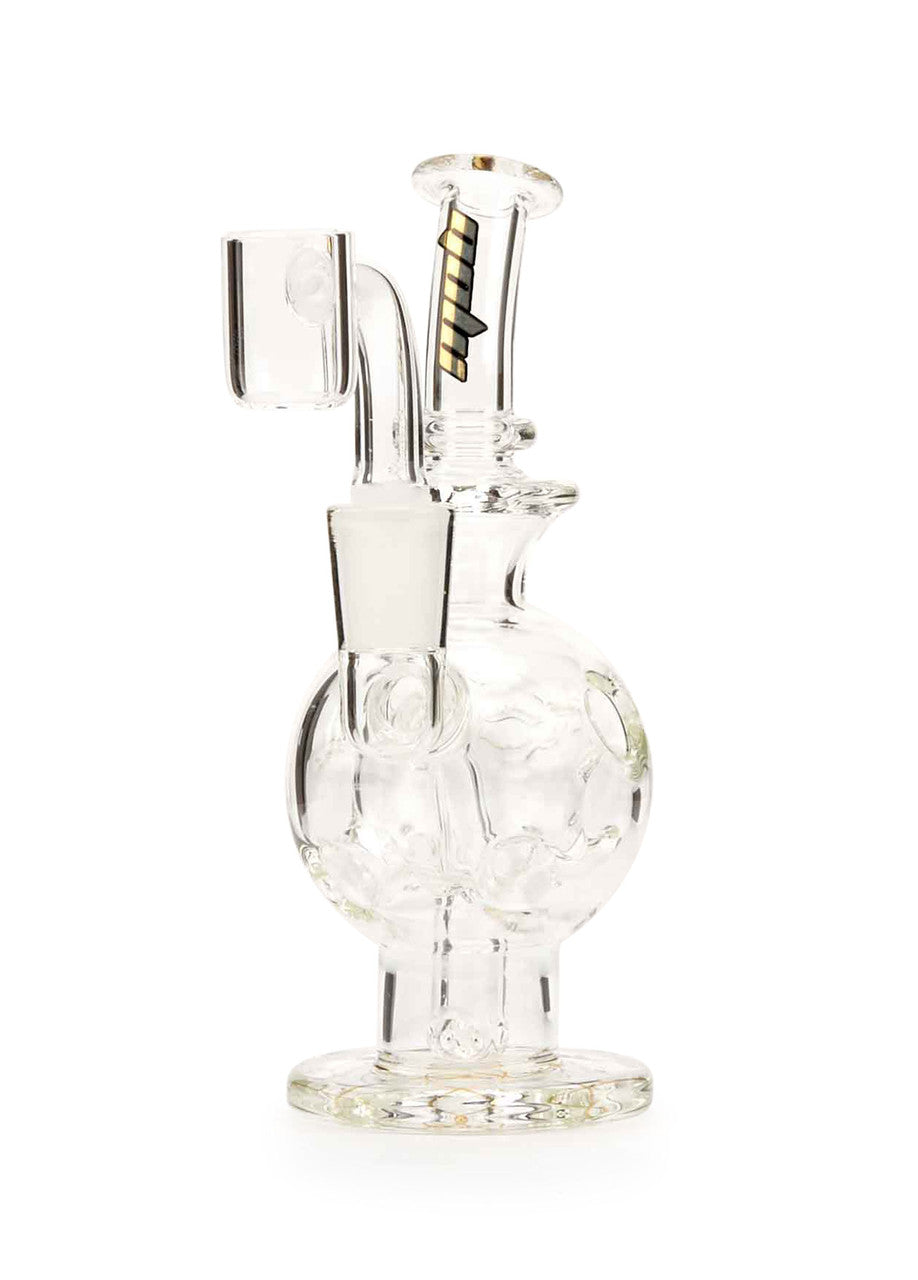 MOB Glass Exo Mini Dab Rig Fab Style Rig with Showerhead Perc