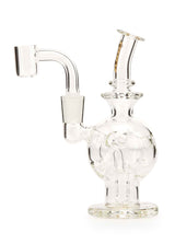 MOB Glass Exo Mini Dab Rig Fab Style Rig with Showerhead Perc