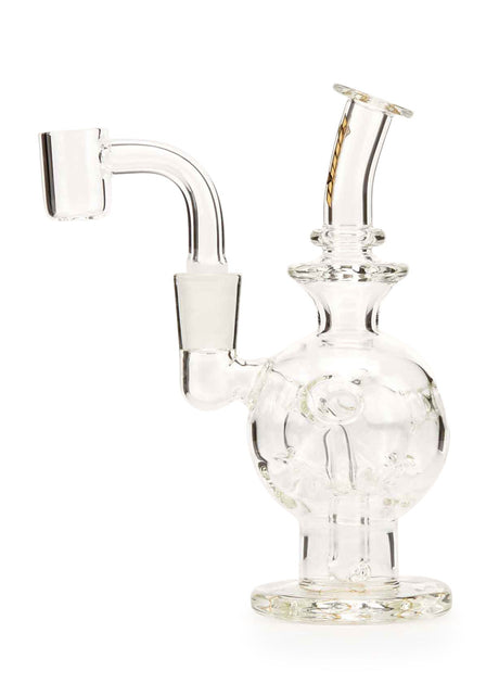 MOB Glass Exo Mini Dab Rig Fab Style Rig with Showerhead Perc
