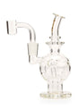 MOB Glass Exo Mini Dab Rig Fab Style Rig with Showerhead Perc