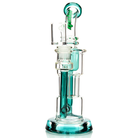 MOB Glass Internal Recycler Dab Rig with colored borosilicate glass accents. Multiple colors available.