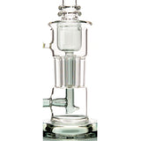 MOB Glass Internal Recycler Dab Rig with colored borosilicate glass accents. Multiple colors available.