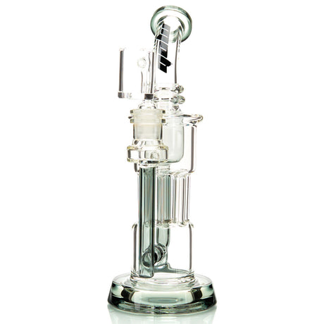 MOB Glass Internal Recycler Dab Rig with colored borosilicate glass accents. Multiple colors available.