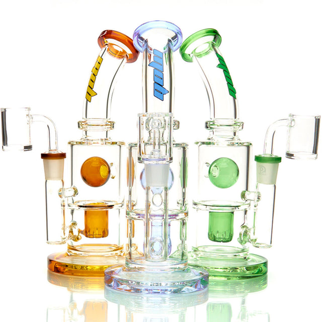 MOB Glass Jet Froth Water Pipe Collection