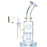 MOB Glass Jet Froth Water Pipe Purple