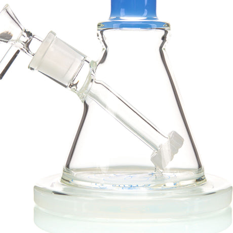 MOB Glass Marek Water Pipe with Colored Glass Neck and MOB Logo 4