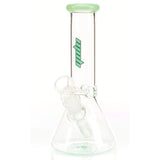 MOB Glass Micro Beaker Water Pipe with Diffused Down stem in a variety of colors