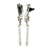 MOB Glass Microdot 14mm Slide for water pipe. Mini sized flower bowl in a variety of colors.