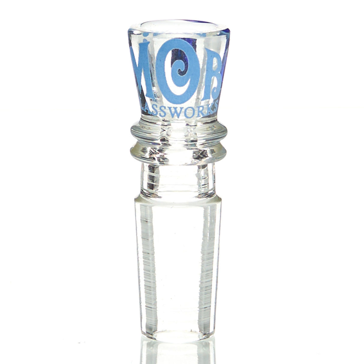 MOB Glass Microdot 14mm Slide for water pipe. Mini sized flower bowl in a variety of colors.