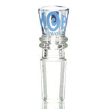 MOB Glass Microdot 14mm Slide for water pipe. Mini sized flower bowl in a variety of colors.