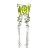 MOB Glass Microdot 14mm Slide for water pipe. Mini sized flower bowl in a variety of colors.