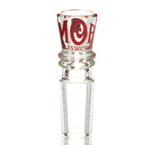 MOB Glass Microdot 14mm Slide for water pipe. Mini sized flower bowl in a variety of colors.