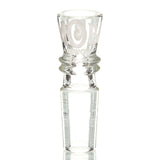 MOB Glass Microdot 14mm Slide for water pipe. Mini sized flower bowl in a variety of colors.