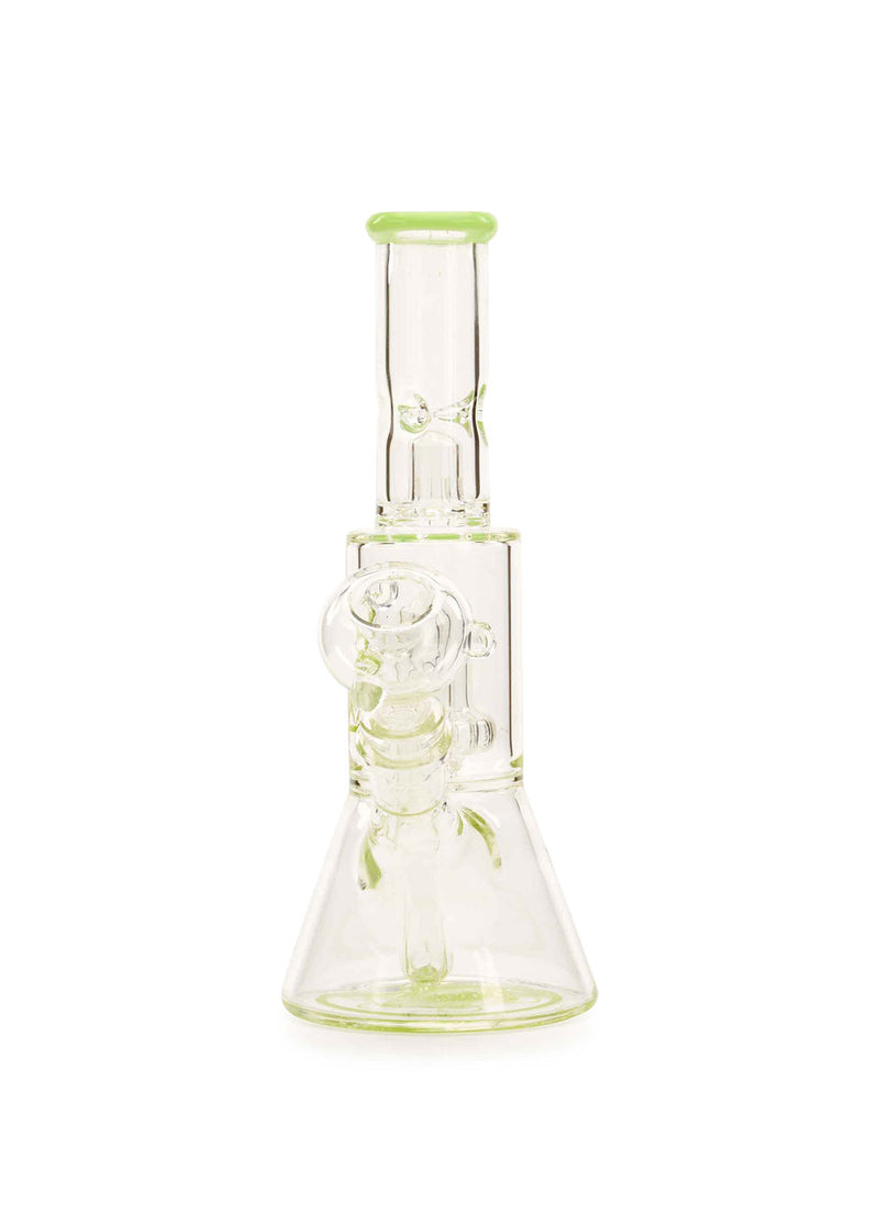 Affordable High Quality MOB Glass Mini Beaker Water Pipe Green Slyme