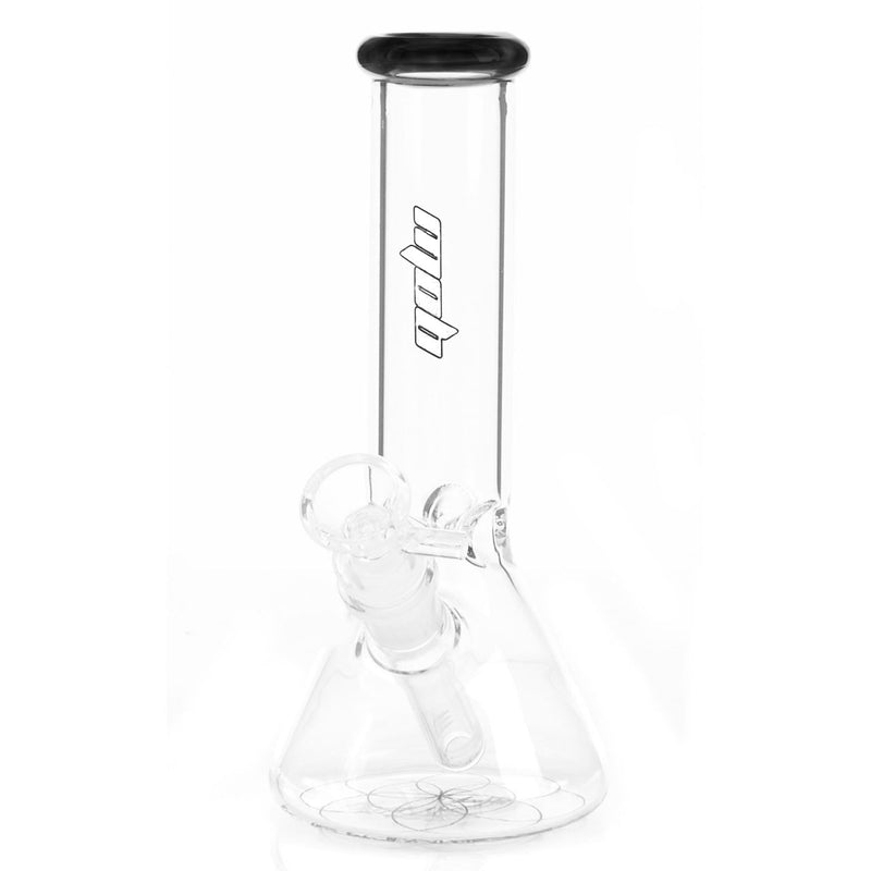 MOB Glass Micro Beaker Water Pipe with Diffused Down stem in a variety of colors