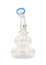 MOB Glass OG Hanger Dab Rig Water Pipe Blue Dream