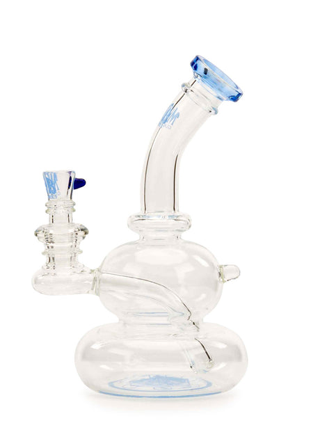 MOB Glass OG Hanger Dab Rig Water Pipe Blue Dream