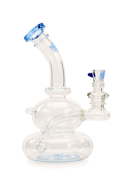 MOB Glass OG Hanger Dab Rig Water Pipe Blue Dream