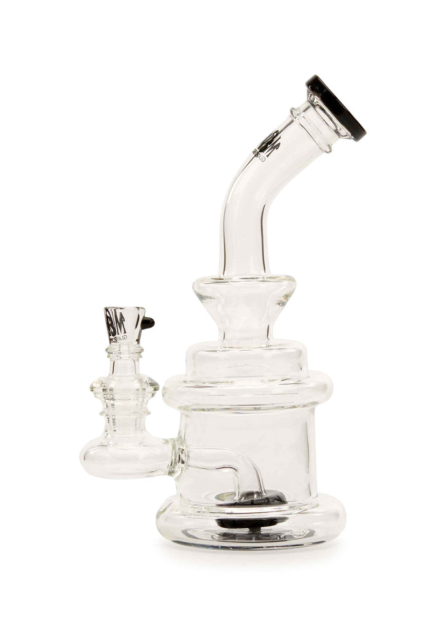 MOB Glass Pinnacle Mini Bubbler Water Pipe Smoke