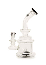 MOB Glass Pinnacle Mini Bubbler Water Pipe Smoke