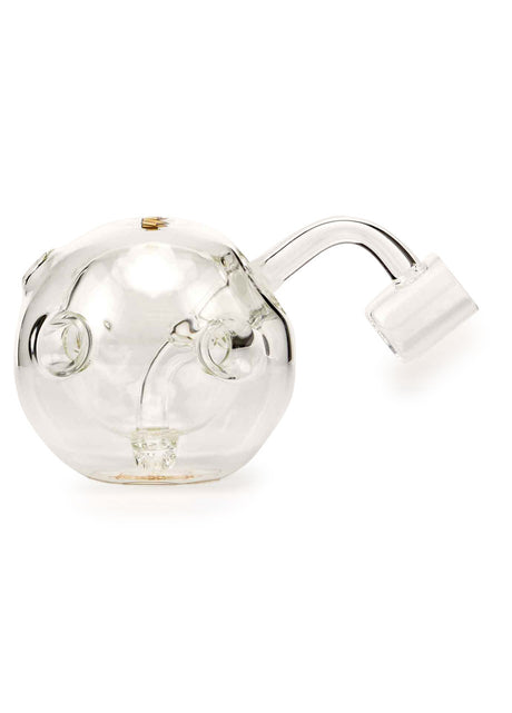MOB Glass Riglet Mini Dab Rig Bubbler Clear Borosilicate Glass