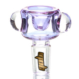 MOB Glass Frankenstein Slide 14mm Groundless Male Joint with Colored Glass Bowl