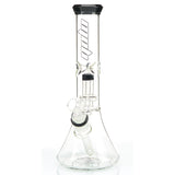 MOB Glass Versailles Showerhead Beaker Water Pipe With colored glass accents