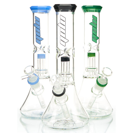 MOB Glass Versailles Showerhead Beaker Water Pipe With colored glass accents