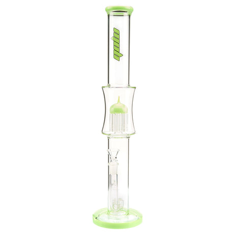 MOB Glass Wizard 18" Tall 12 Arm Tree Perc Straight tube with Colored Glass