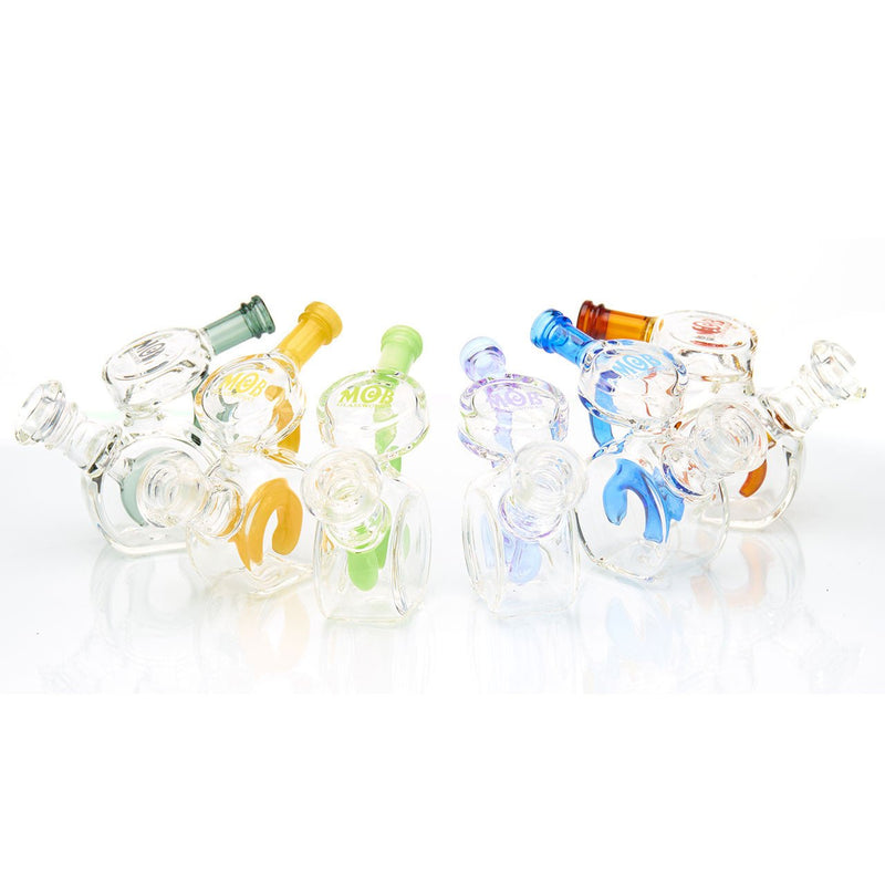 MOB Glass Lunar Mini Dab Rig  Group Shot
