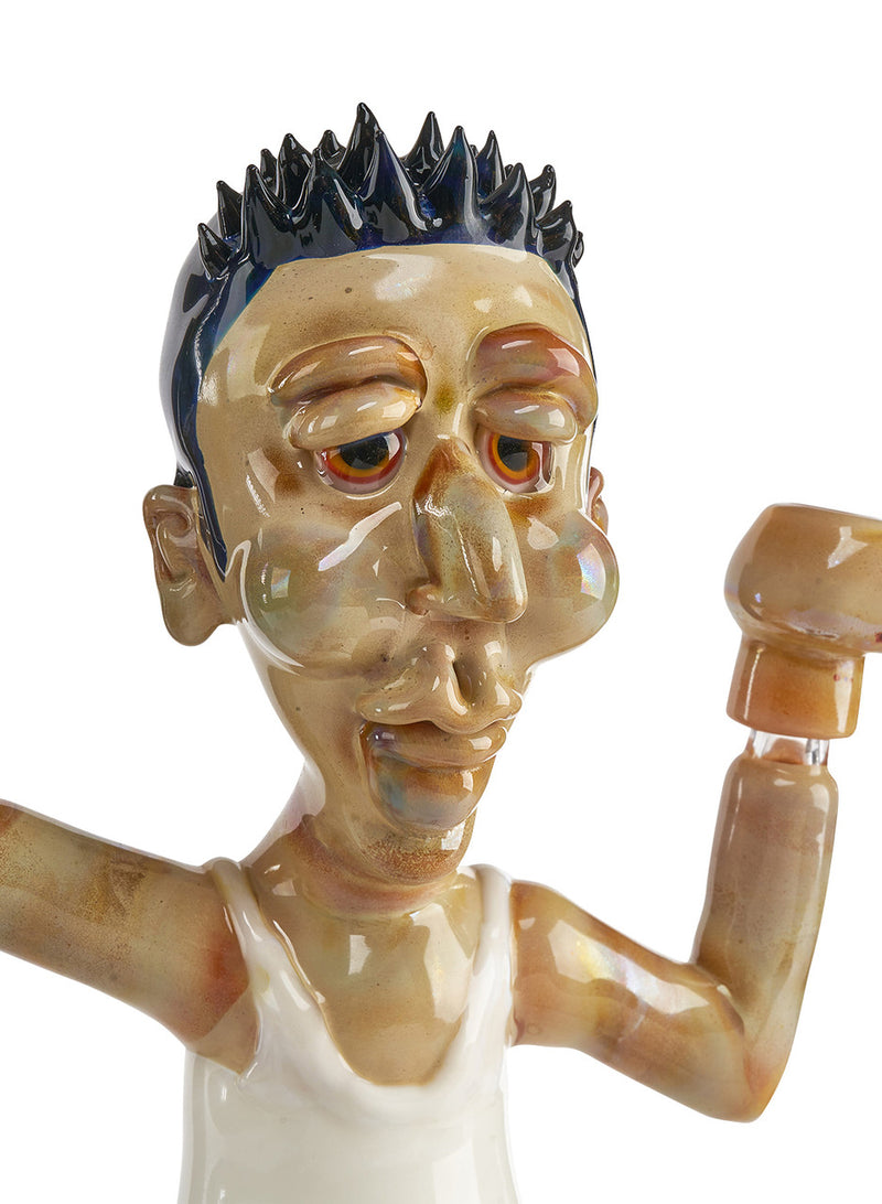 niko cray dude pipe unique water pipe for smoking herbs