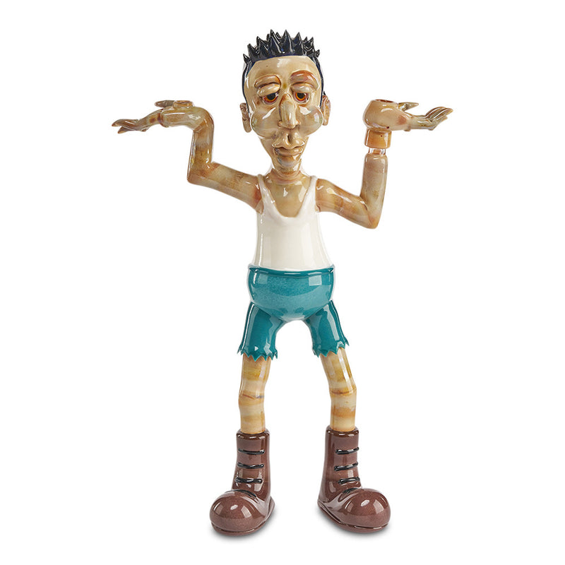 niko cray dude pipe high end bong art piece